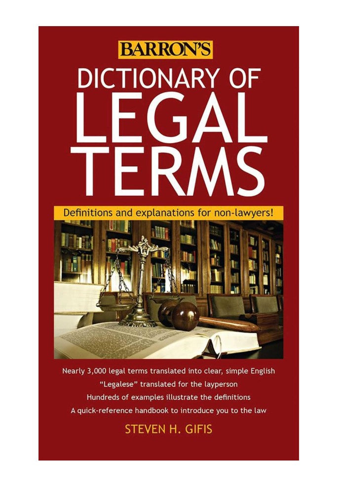 Dictionary of Legal Terms