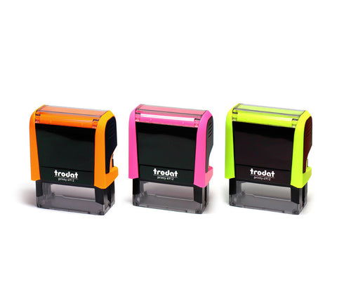 Self-Inking Notary Stamp, Neon
