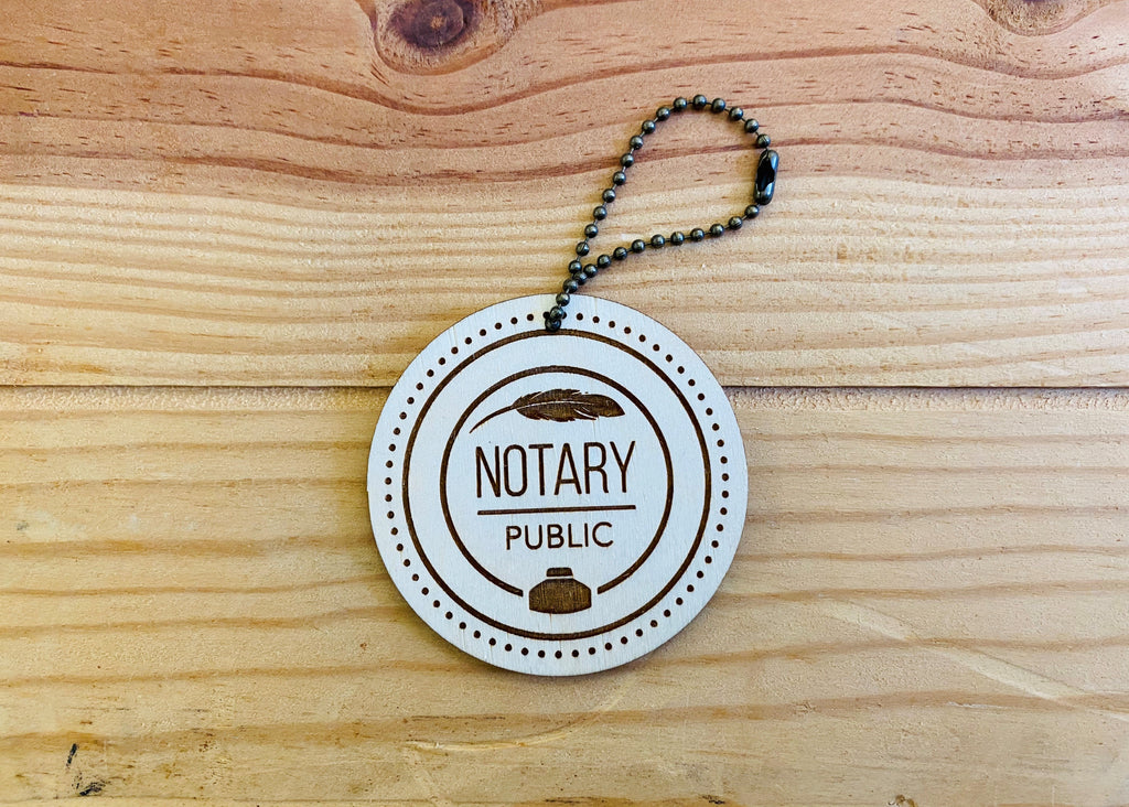 Notary Bag Tag