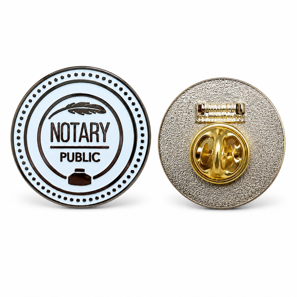 Notary Lapel Pin