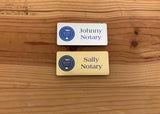 Notary Name Tag