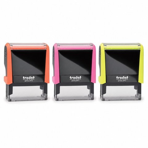 Self-Inking Notary Stamp, Neon