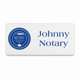 Notary Name Tag
