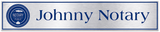 Notary Desk Plate