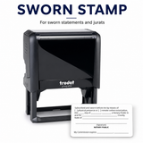 Self-Inking Sworn Affidavit Stamp